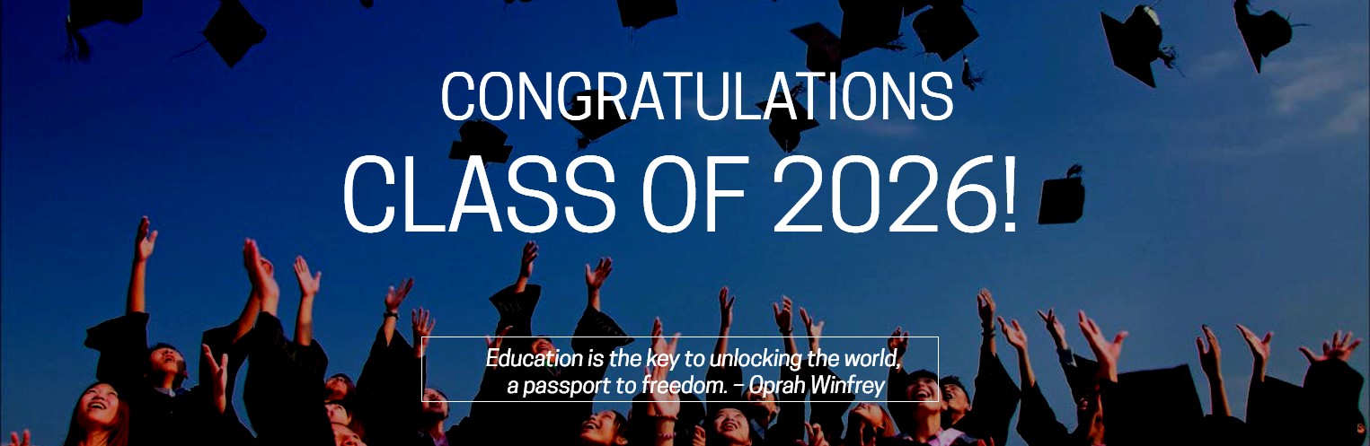 Congratulations Class of 2026!