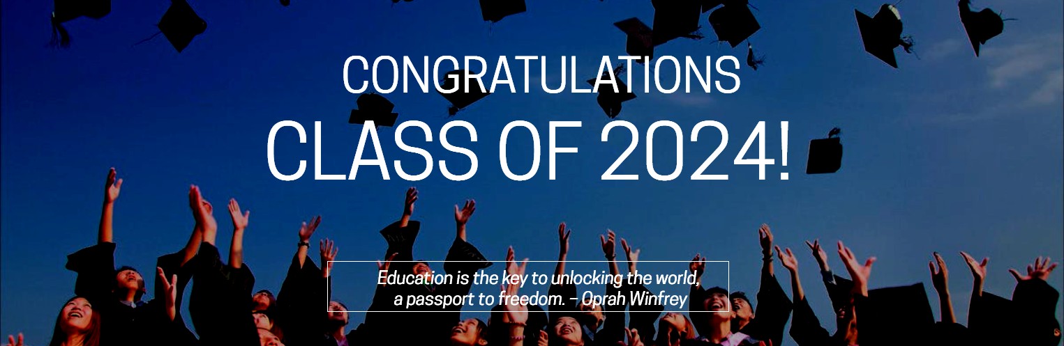 2024 Congrats Graduates