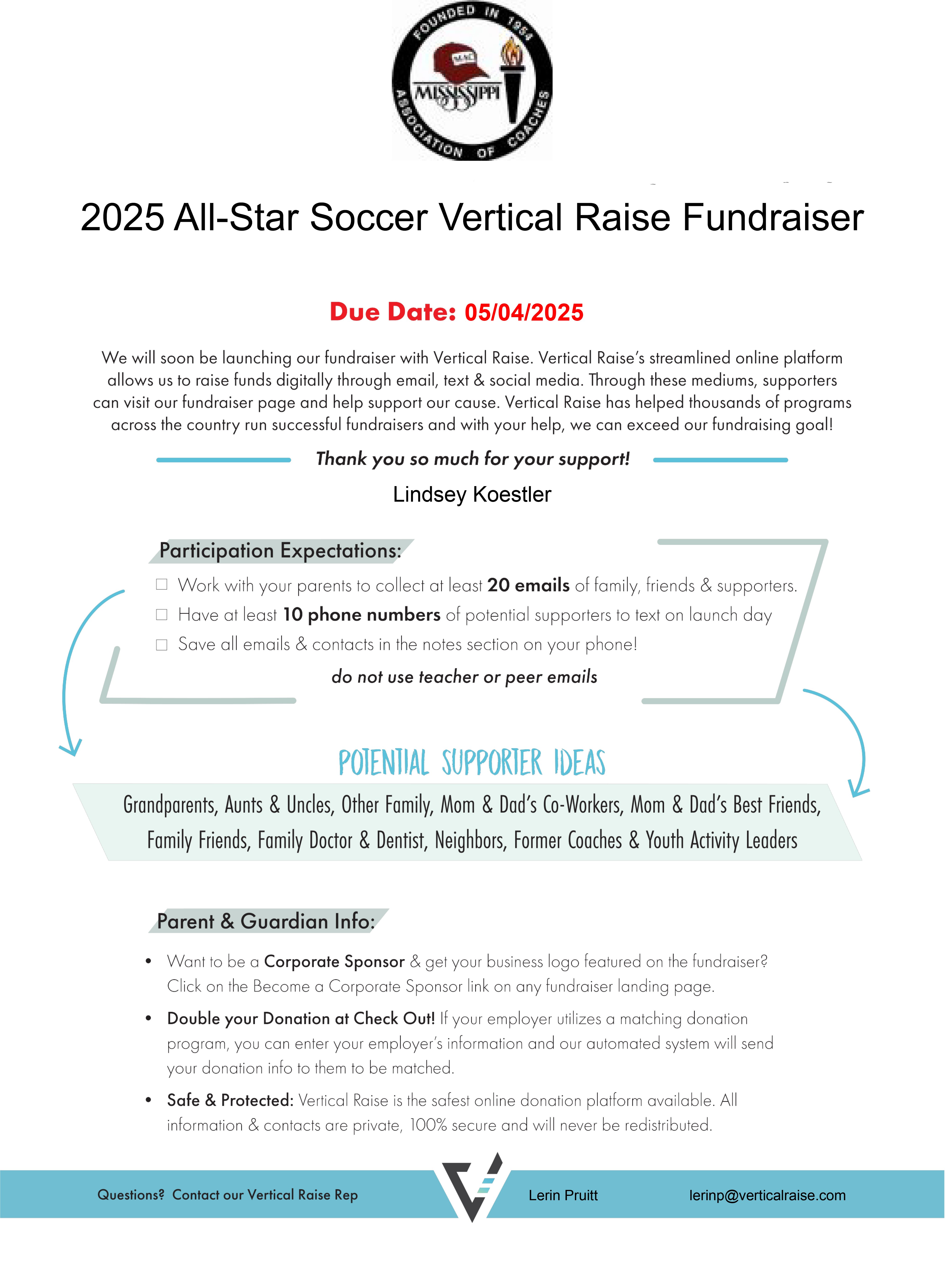 All-Star Soccer Fundraiser