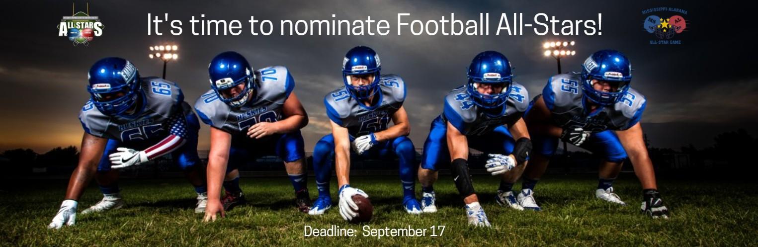 It's time to nominate Football All-Stars!