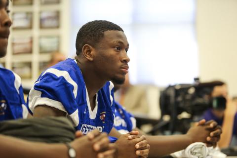 2017 All-Star Football Press Conference