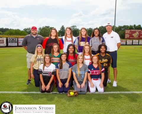2018 Fast Pitch Softball All-Stars