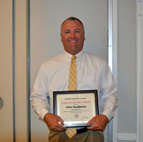 Chris Baughman - Baseball Coach of the Year