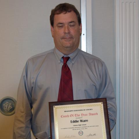 Eddie Ware - Swimming Coach of the Year