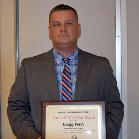 Gregg Perry- Girls' Golf Coach of the Year