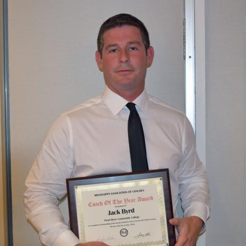 Jack Byrd - CC Women's Soccer Coach of the Year