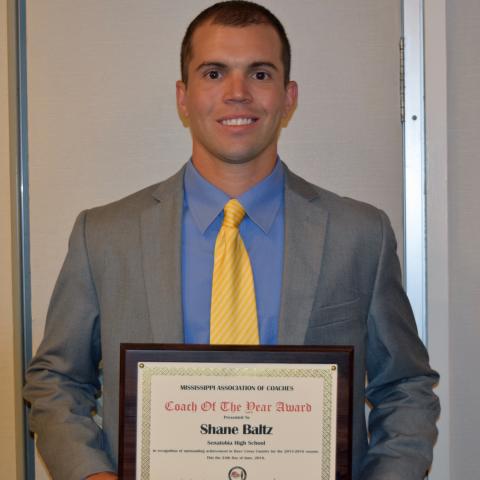 Shane Baltz- Boys' Cross Country Coach of the Year