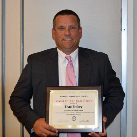 Trae Embry - Slow Pitch Softball Coach of the Year
