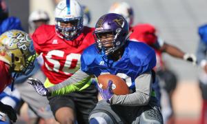 2017 MS/AL All-Star Football Practice