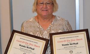 Wanda McPhail - CC Men's & Women's Tennis Coach of the Year